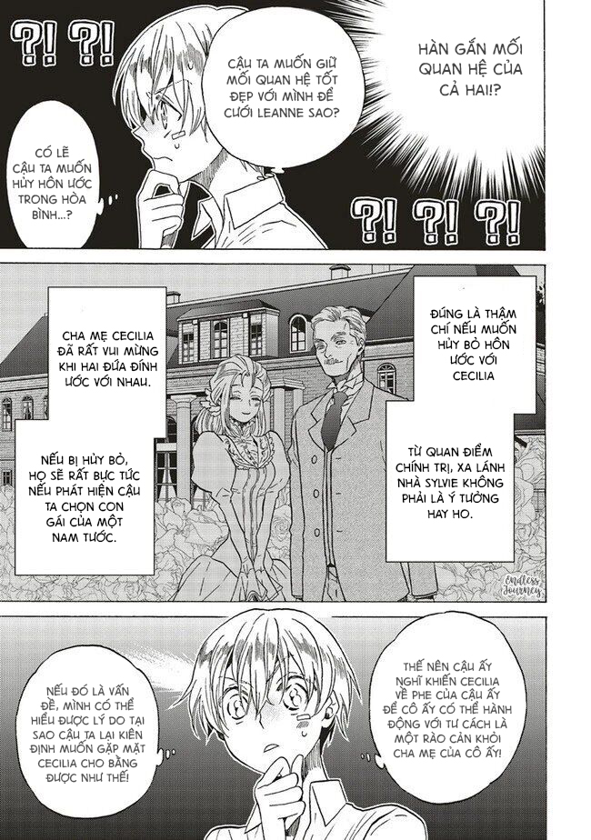 kẻ phản diện, cecilia silvie, không muốn chết, thế nên cô đã cải nam trang chapter 4.2 5
