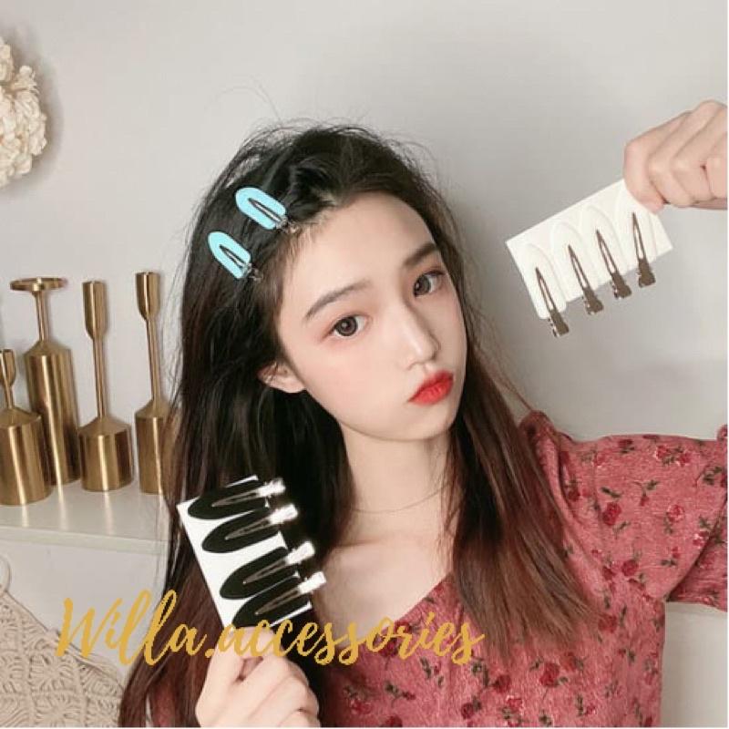 Kẹp tóc mái dễ thương nhiều màu