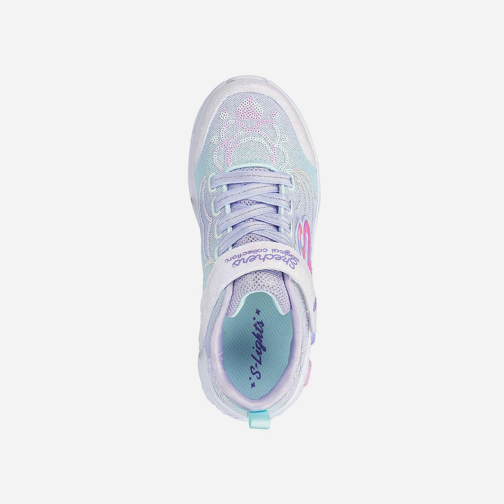 Giày sneaker bé gái Skechers Princess Wishes - 302686L-LVMT