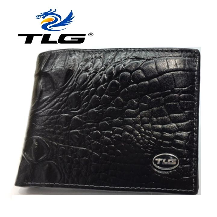 Ví nam da bò vân cá sấu Đồ Da Thành Long TLG 204047