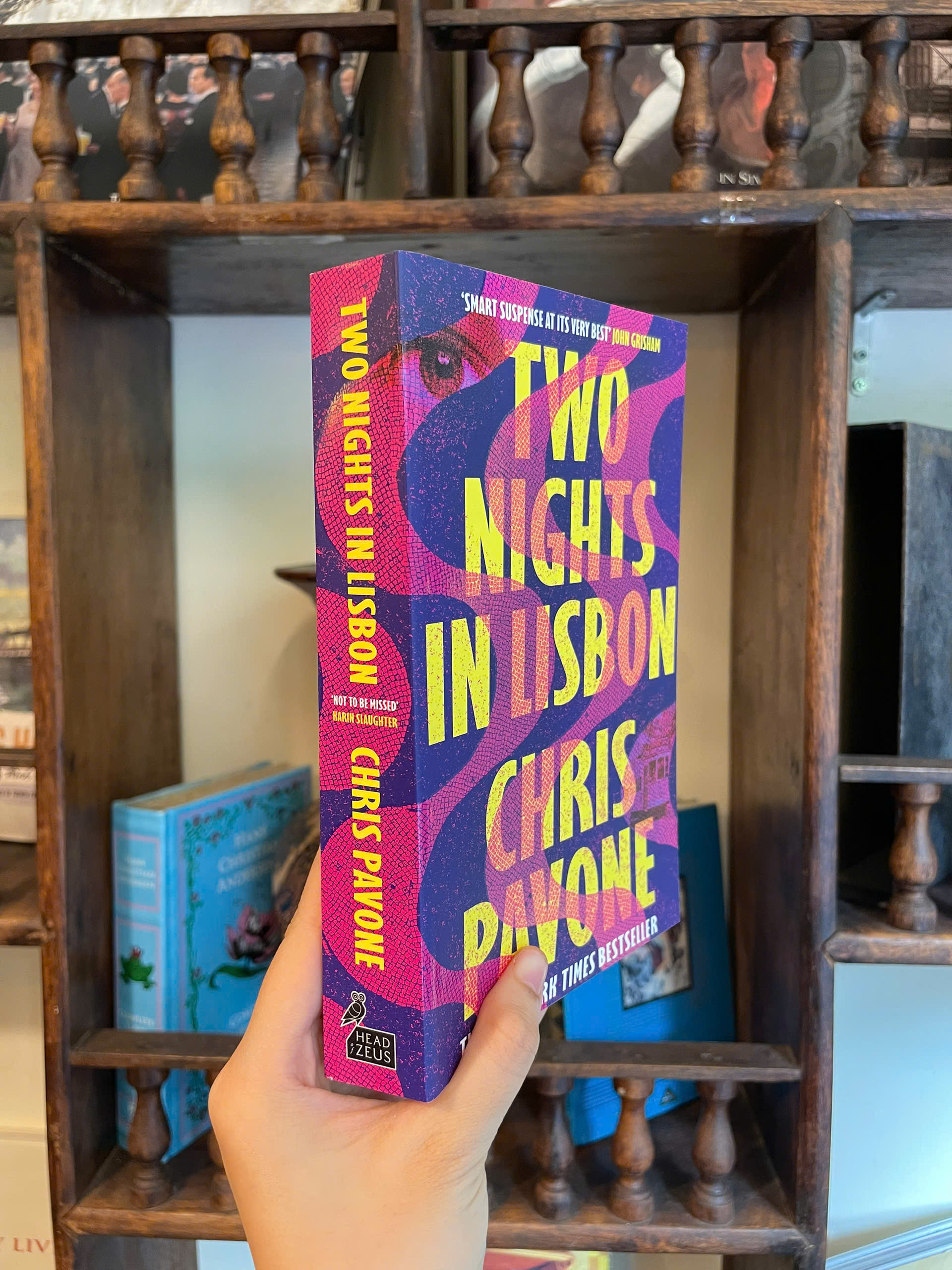 Sách - Two Nights in Lisbon by Chris Pavone - Mystery/Thriller/Fiction book in English - Ngoại Văn