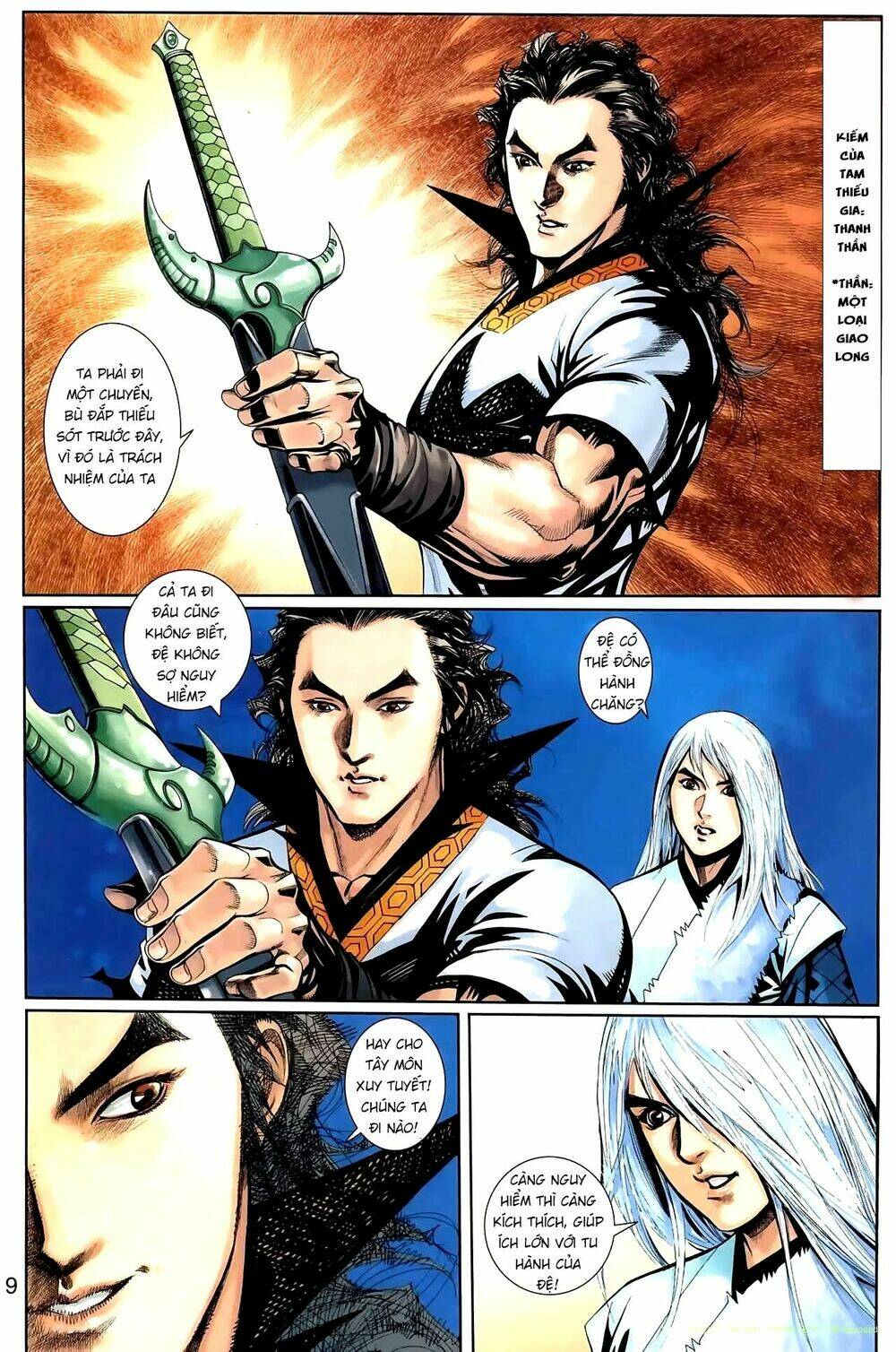 cổ long thiếu hiệp truyện chapter 6 9