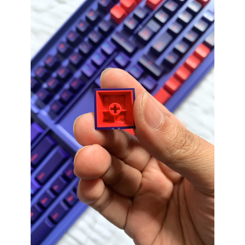 Bộ Set Keycap AKKO – NEON (PBT Double-Shot/Cherry Profile/157 nút) - Hàng Chính Hãng