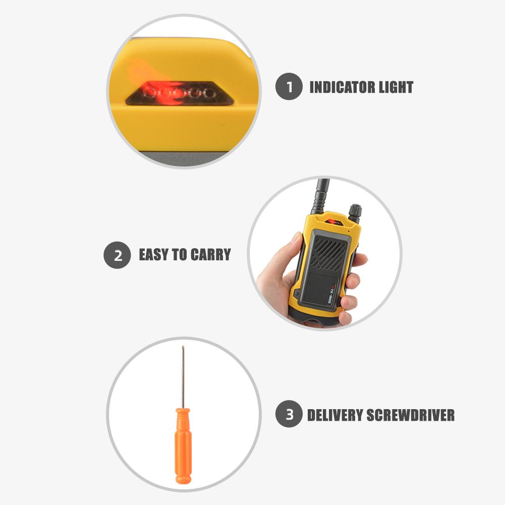 2 chiếc Tầm xa Di động Cuộc gọi Không dây Cầm tay Hai chiều Radio LED Walkie-Talkies