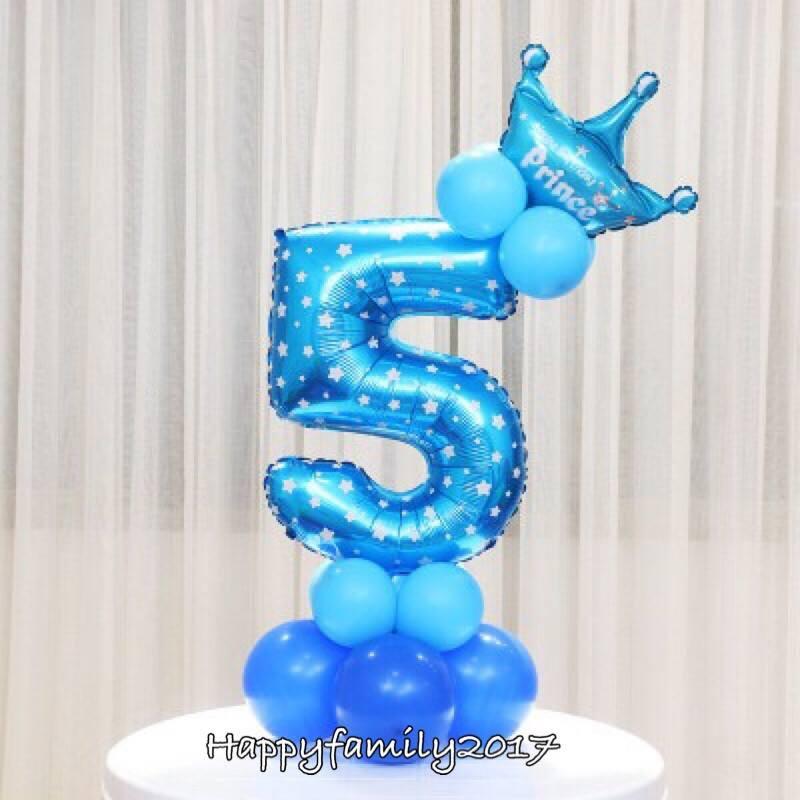 SET BONG BÓNG TRANG TRÍ SỐ CHẤM BI