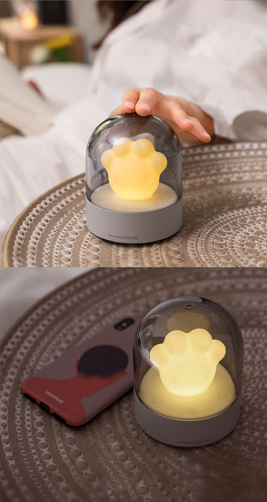Đèn ngủ Decor Bàn chân Mèo