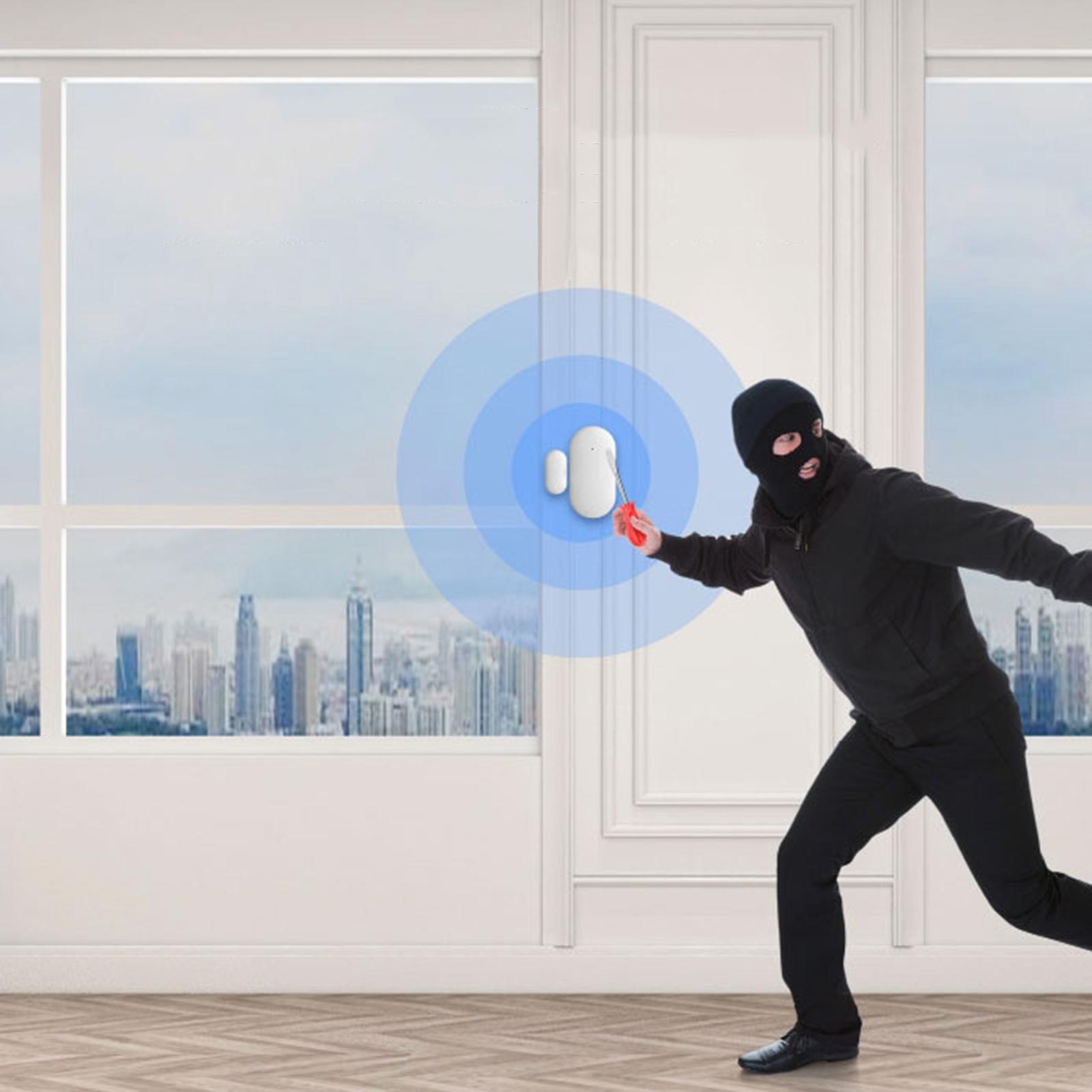 Door Window Sensor Battery Powered for Tuya Home