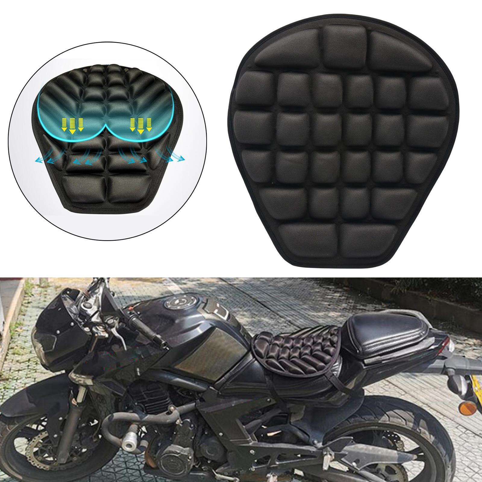 Non Slip 3D Motorcycle Seat Cushion Universal Pad Long Riding 1st Generation