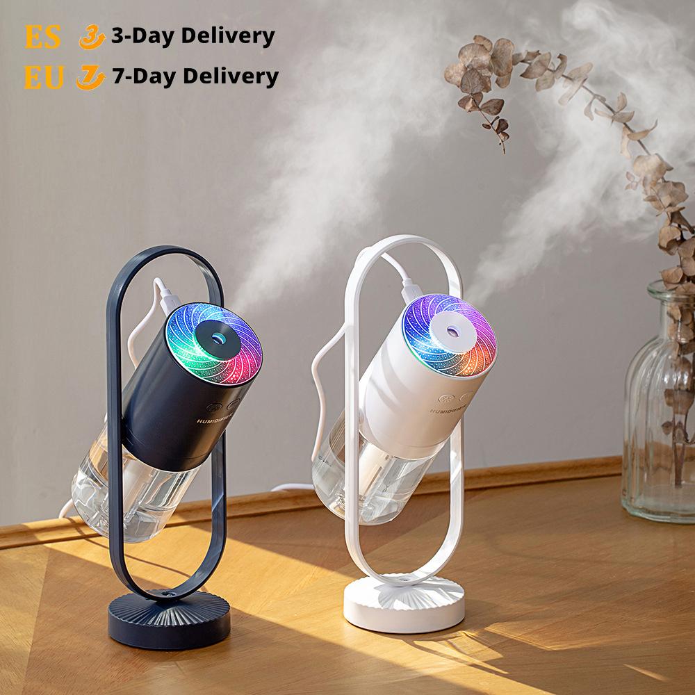 DIOZO USB Máy Tạo Độ Ẩm Không Khí Có Đèn LED Nhiều Màu Sắc Đèn Siêu Âm Hương Thơm Khuếch Tán Hộ Gia Đình Thoáng Mát Phun Sương Tạo Mini Văn Phòng Máy Lọc Không Khí