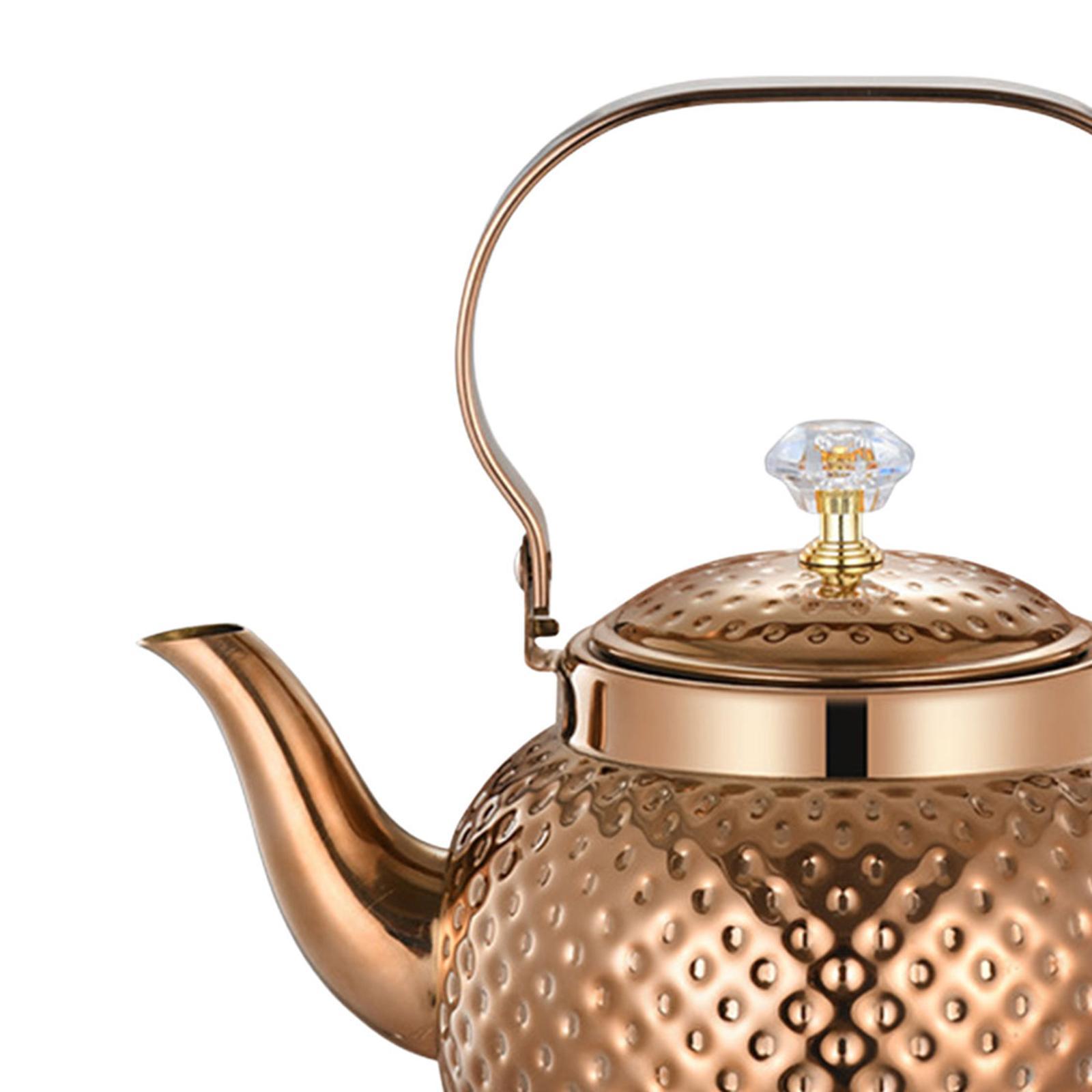 Stovetop Tea Kettle Stainless Steel Teapot with Infuser for picnic Gift