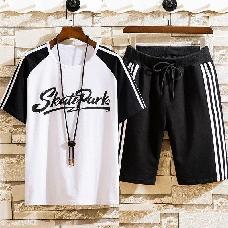 Đồ bộ nam nữ unisex mùa hè chất mè xịn co giãn 4 chiều thoáng mát (Skate)