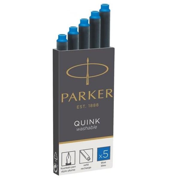 Hộp 5 Ống Mực Parker 1950384 - Mực Xanh