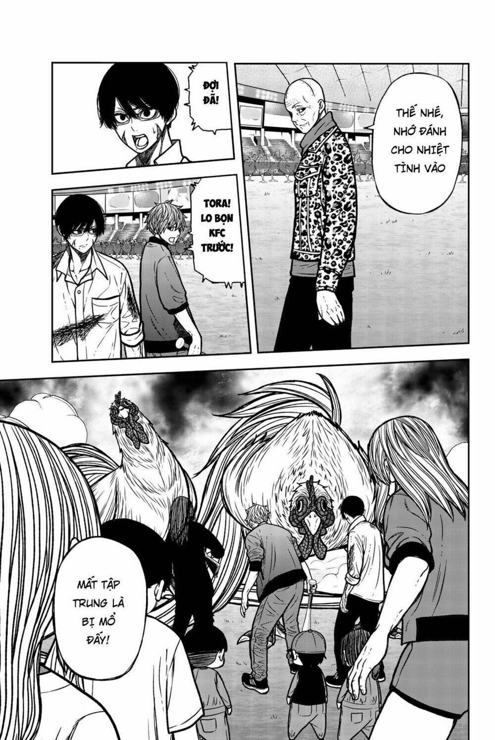 tiếng gáy sát thủ chapter 48 4