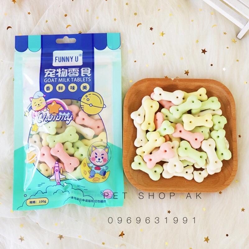 Bánh thưởng sumiho cho chó mèo đủ vị 100g