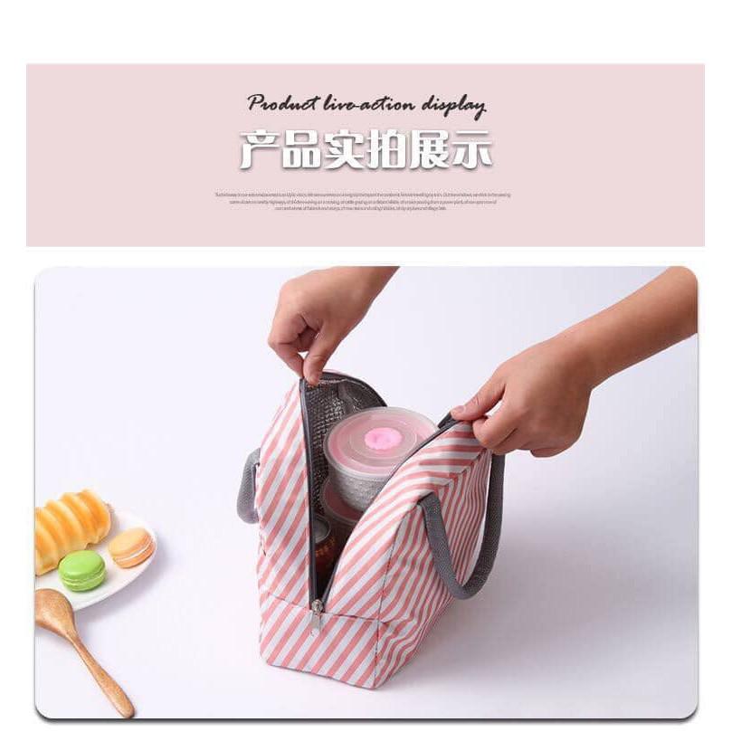 Túi đựng cơm giữ nhiệt chống nước. - br00402