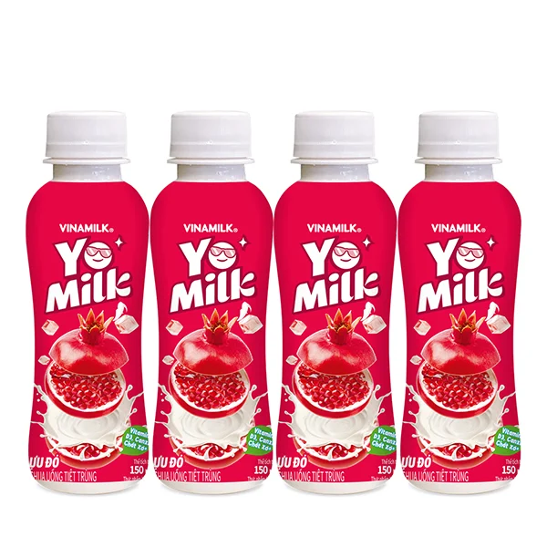 Thùng 24 Chai Sữa Chua Uống Vinamilk Lựu Đỏ