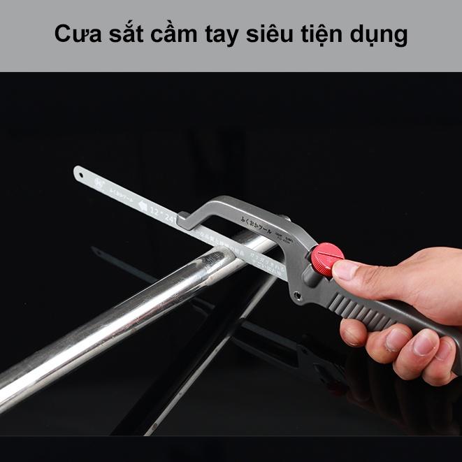 Cưa cầm tay đa năng cưa sắt, cưa gỗ, cưa ống nhựa, cưa xương có tay cầm chống trượt-K1773