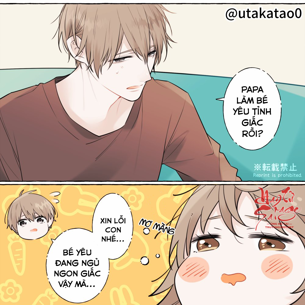 papa khi đi làm và khi ở nhà chapter 31 4