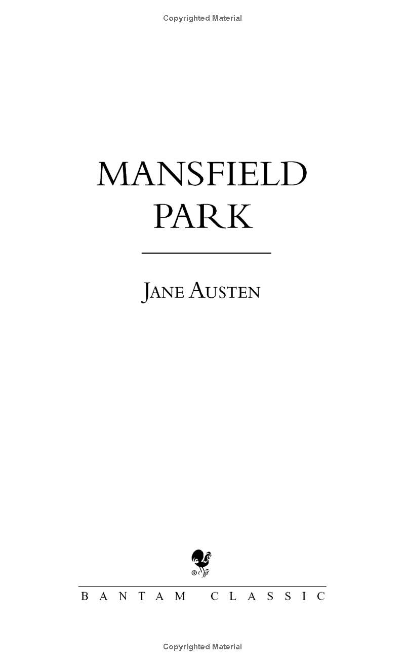 Sách ngoại văn: Mansfield Park