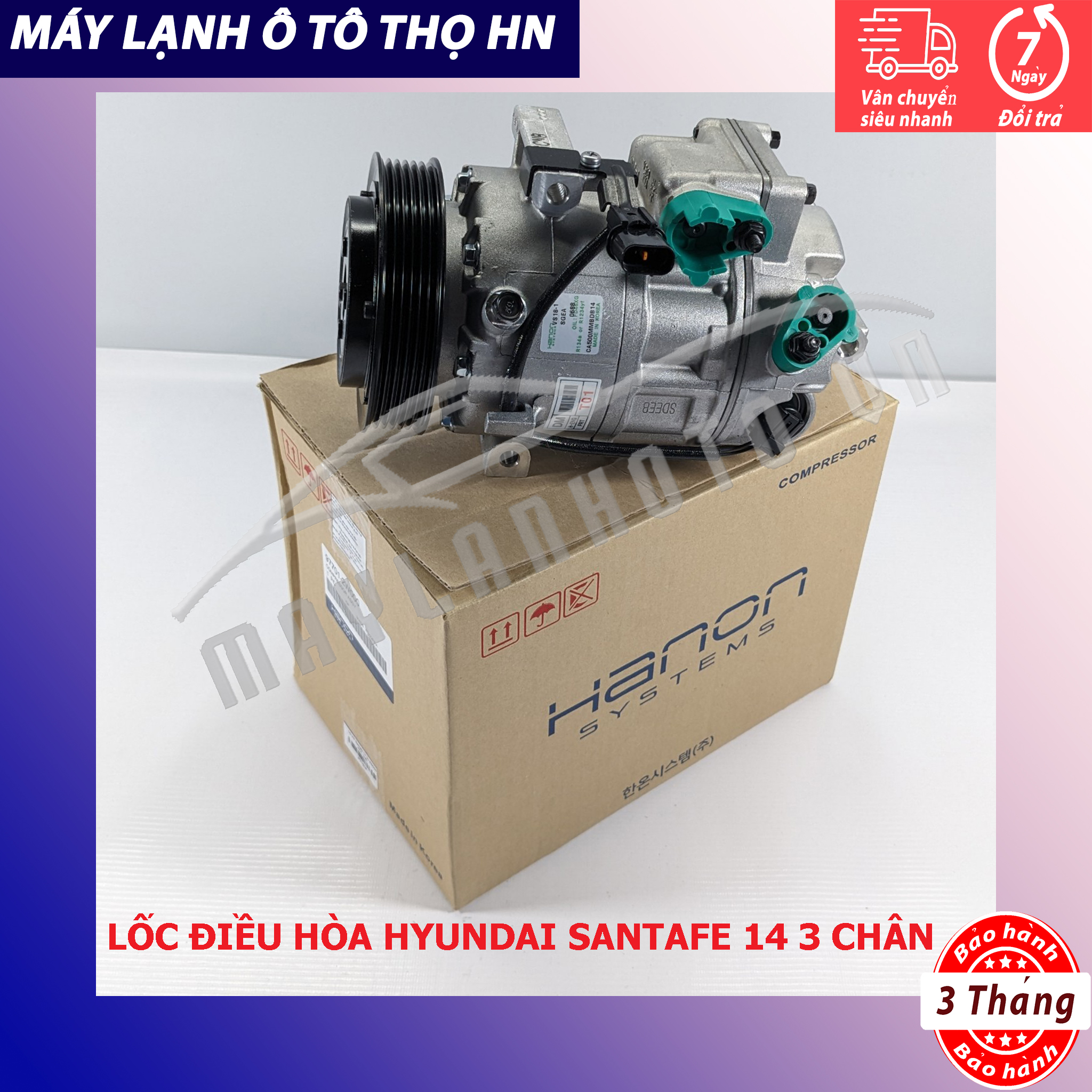 Lốc điều hòa Hyundai Santafe 2012 2013 2014 2015 2016 2017 Hàn Quốc 12 13 14 15 16 17 97701-2W050