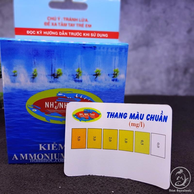 NH3/ NH4 Test Kit - Kiểm Tra Nhanh NH3, NH4 Cho Bể Thuỷ Sinh, Cá Cảnh