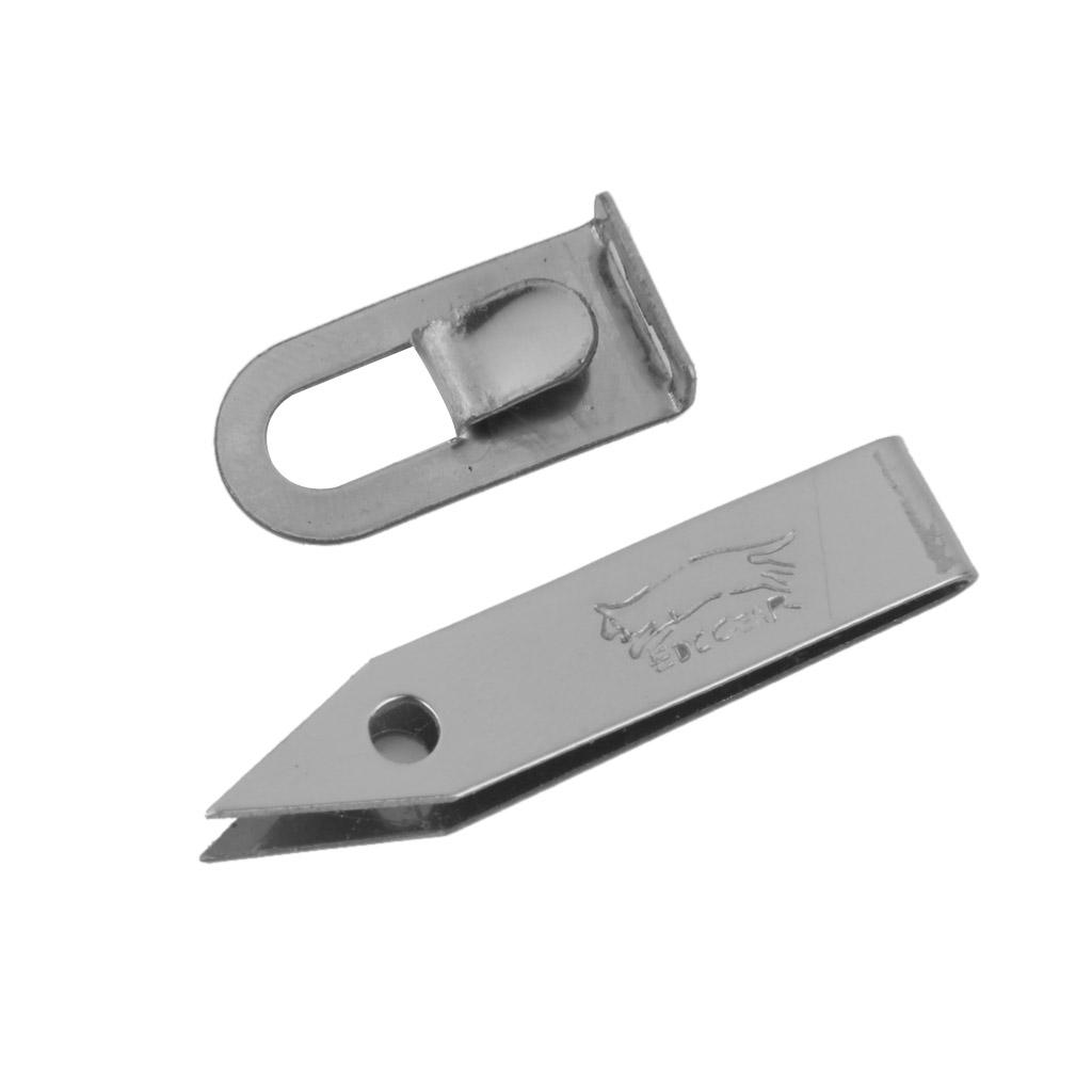 EDC Multi Tool Mini Straight Tips Tweezers Stainless Steel Forceps