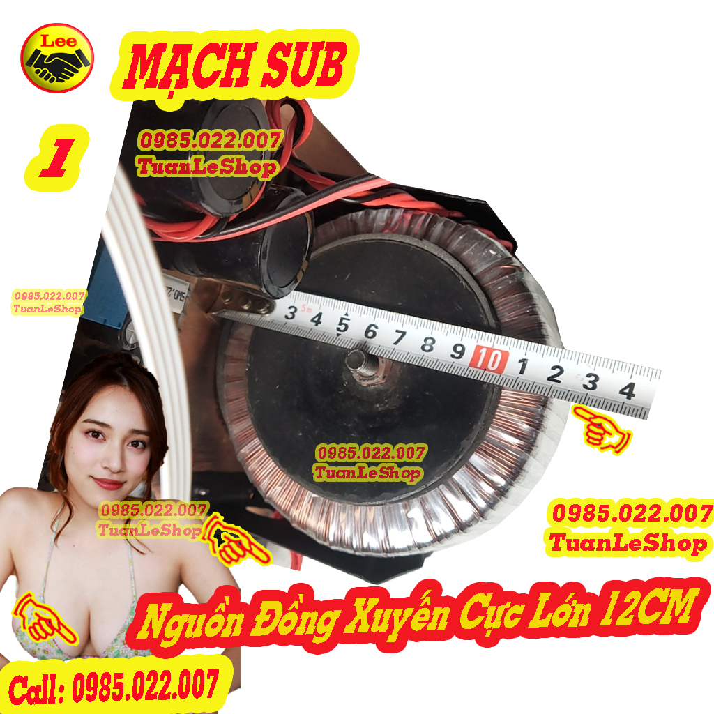 MẠCH KÉO LOA SIÊU TRẦM NGUỒN XUYẾN 2 - MẠCH SUB ĐIỆN - GIÁ 1 CHIẾC