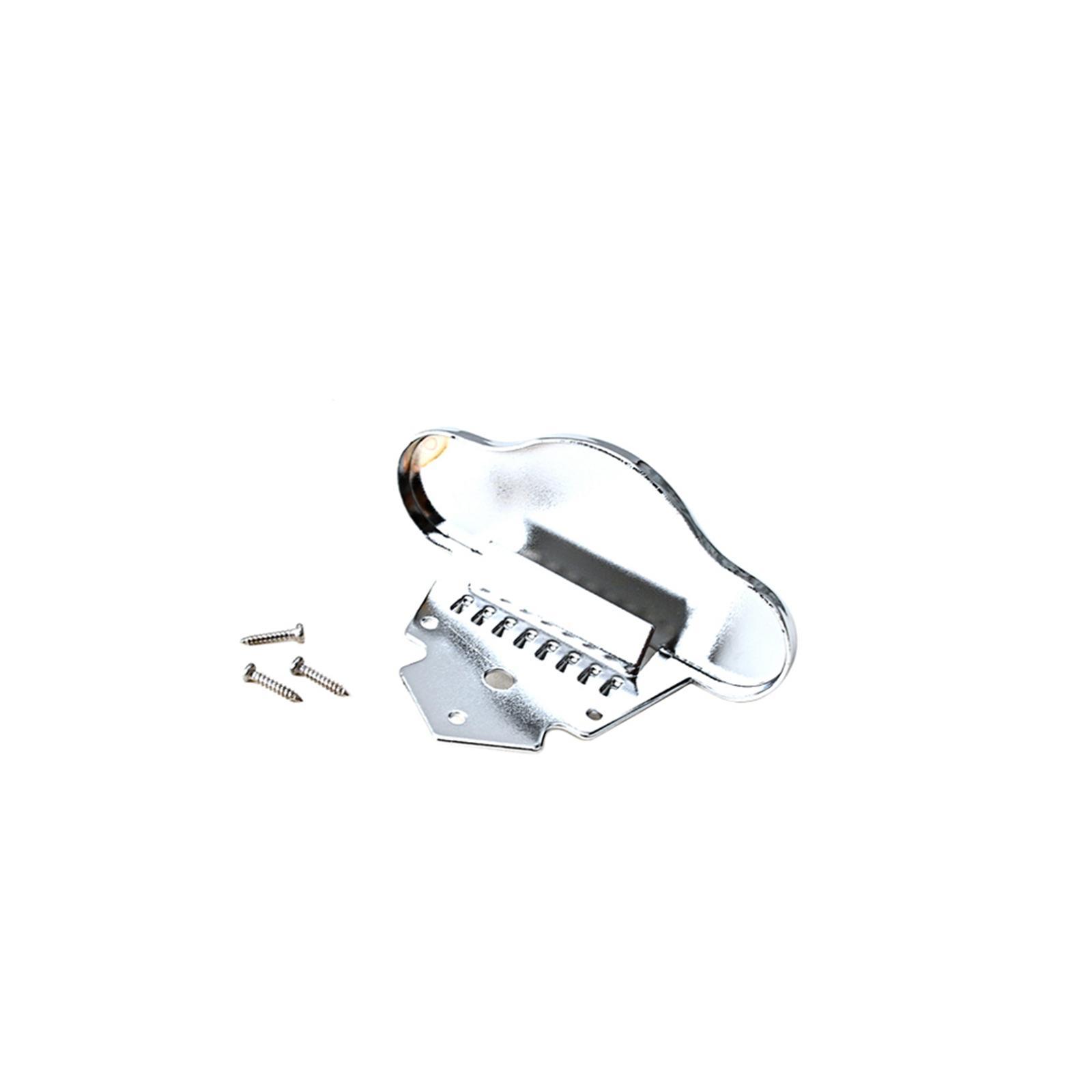 Gold Mandolin Tailpiece Durable for Guitar Music Instrument Replacement