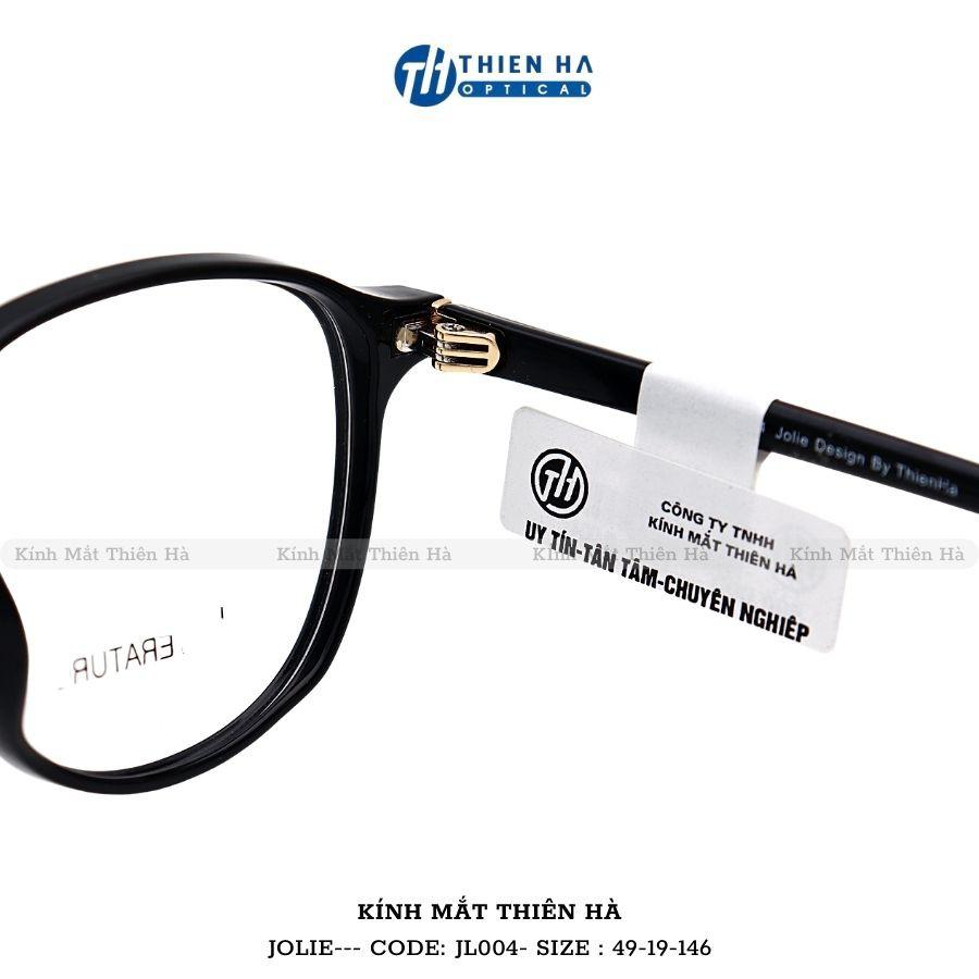 Gọng kính tròn nam nữ THIÊN HÀ OPTICAL chất liệu Acetate cao cấp độc quyền Unisex cá tính trẻ trung JOLIE JL004