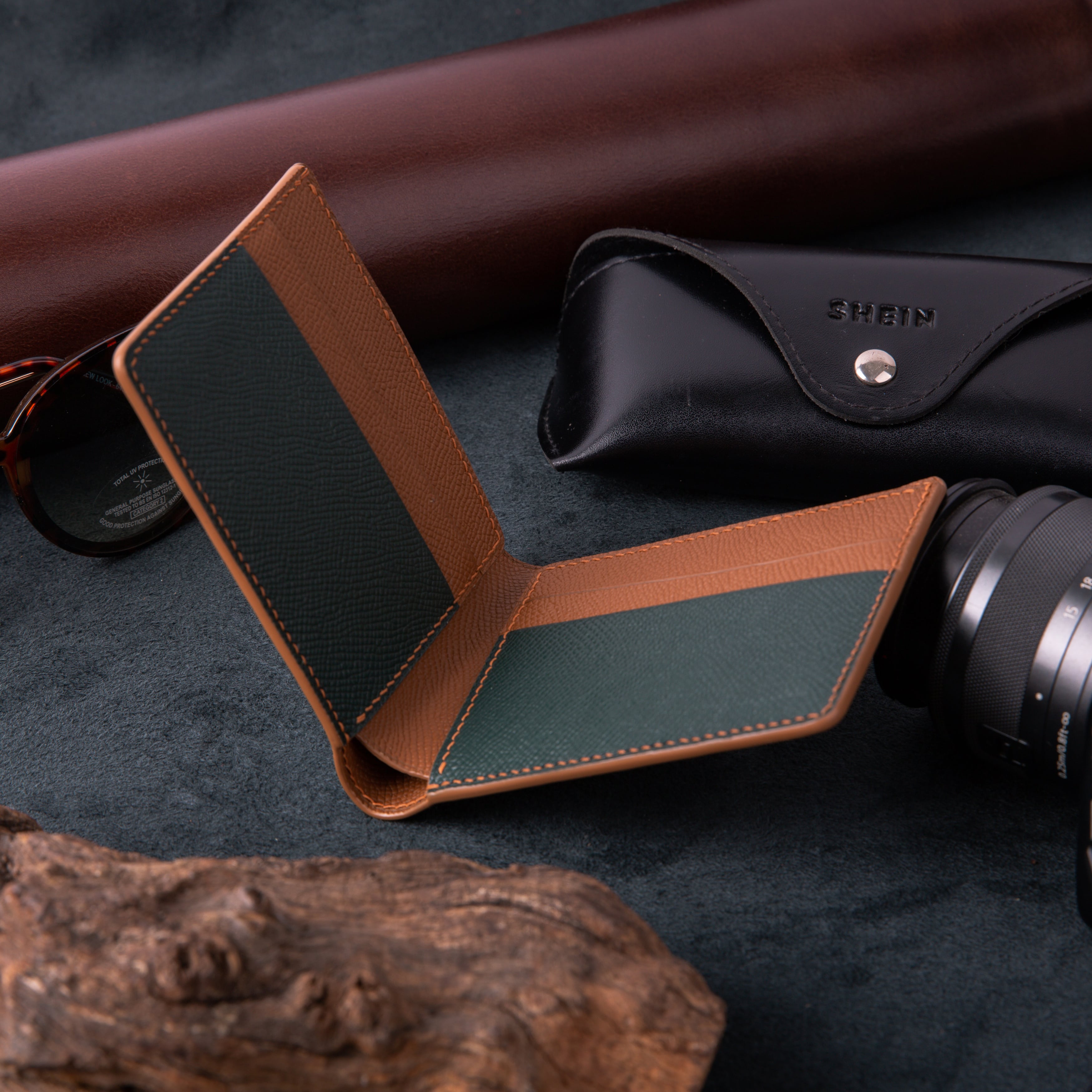 Ví nam ngang nhỏ  - Màu Nâu Bò