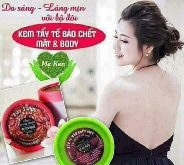 TẨY TẾ BÀO CHẾT LÁNG MỊN BODY MẸ KEN-Hũ 200ml