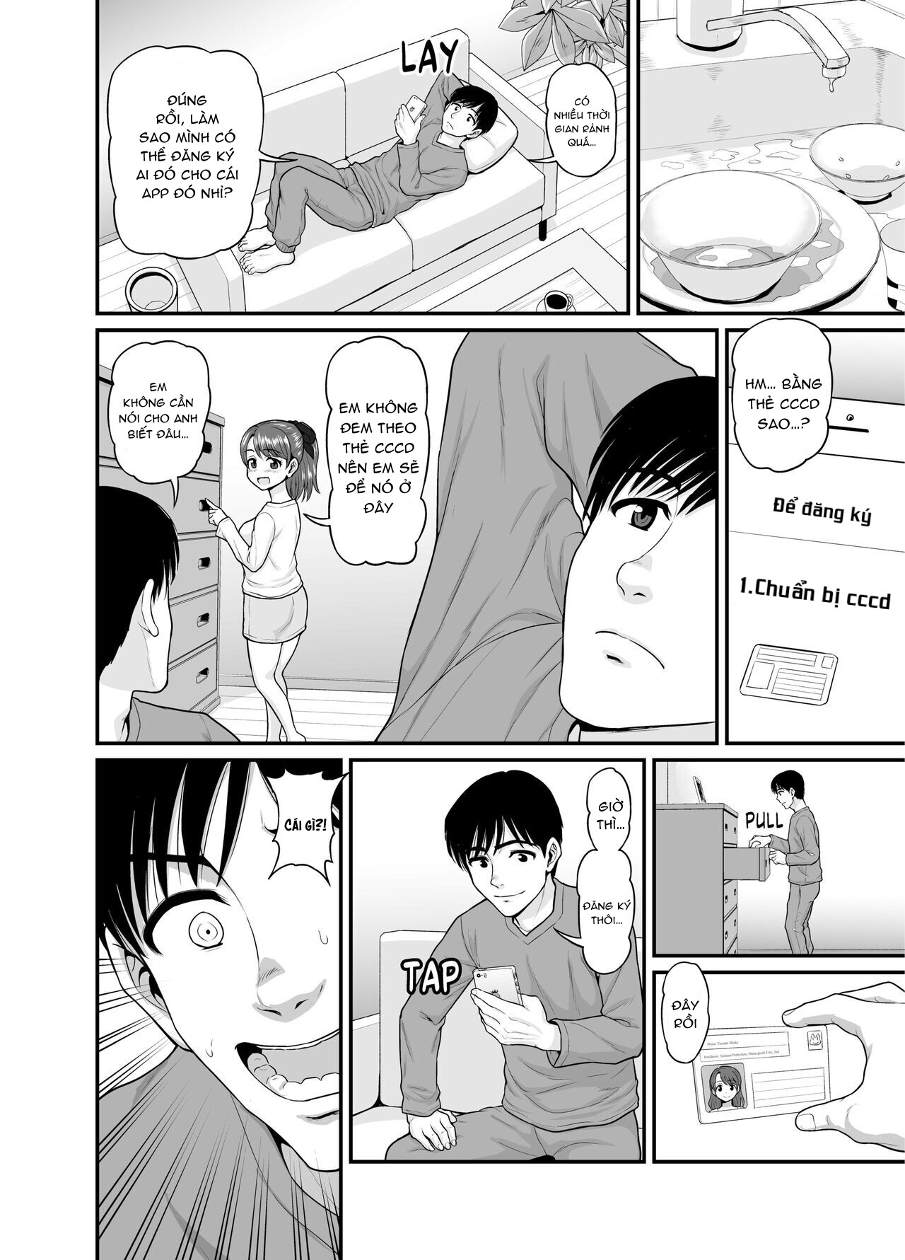 con điếm mimamori moto chapter 1.1 7