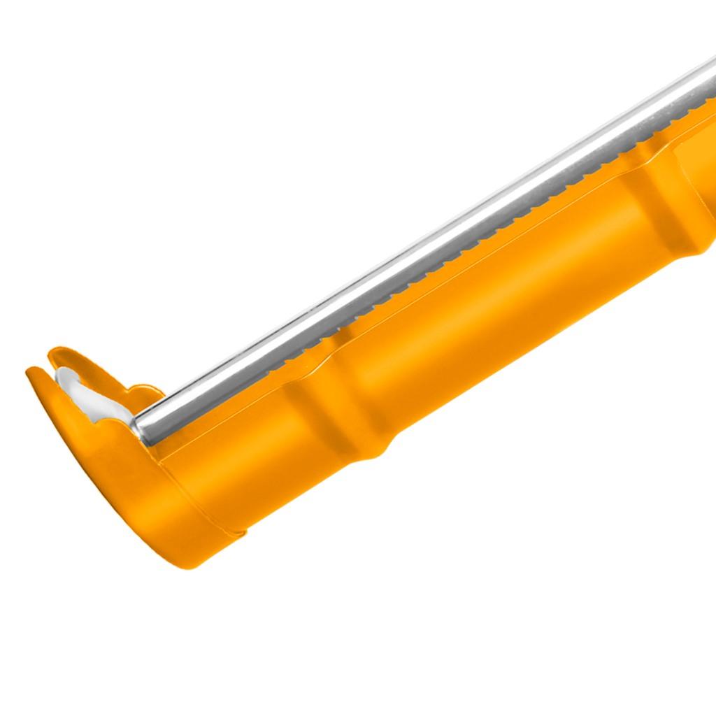 Dụng cụ bắn silicon INGCO HCG1809 chiều dài 230mm (9&quot;), độ dày 0,8mm đường kính 51mm