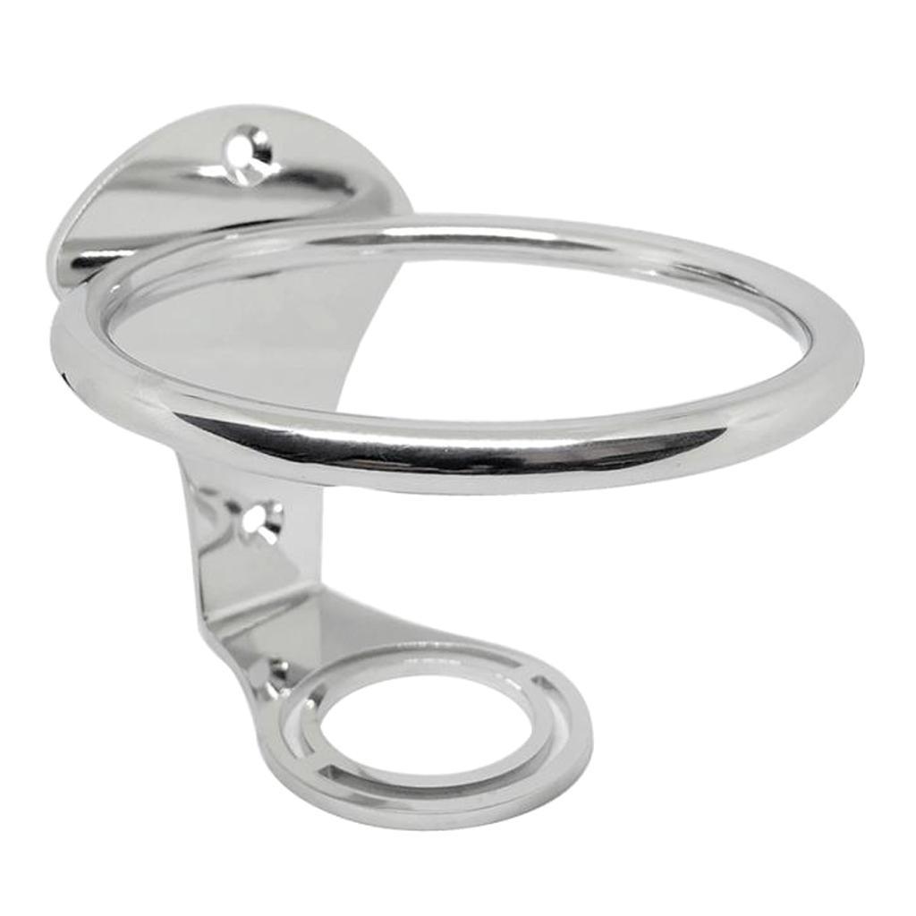 Stainless Steel  Cup Drink Holder for Boat Car Marine Yacht with Screws