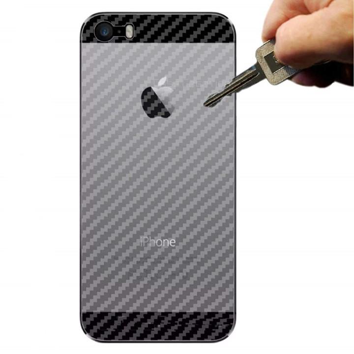 Miếng Dán Lưng Chống Trầy cho iPhone 5s Vân Carbon