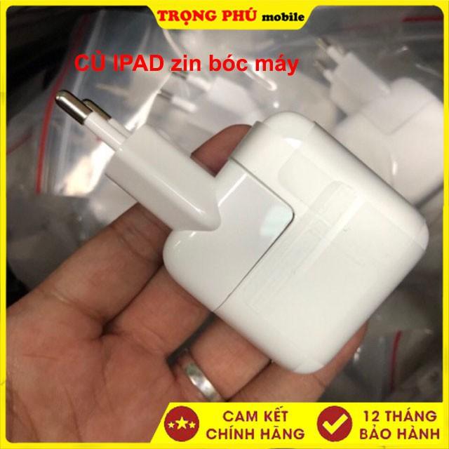 CỐC CỦ IPAD zin bóc máy NEW 12W 5W Trọng Phú mobile