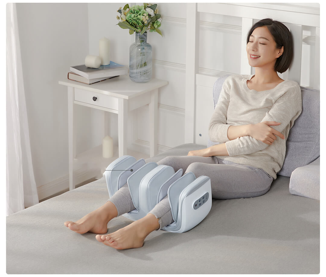 Máy Massage Đầu Gối, Massage Chân Đa Năng 3in1 Momoda SX383 , Máy Xa Khuỷu Tay