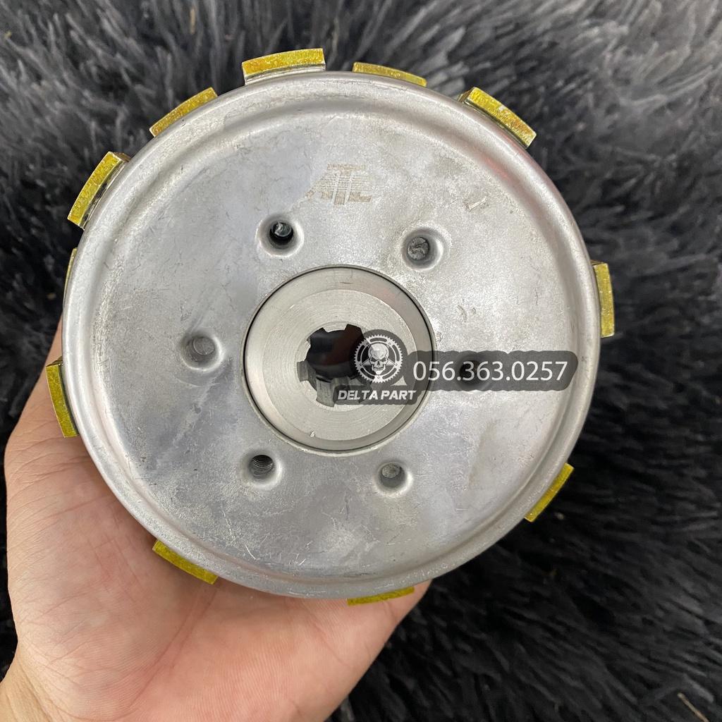 Bộ nồi độ drem wave Si 50 , Ex50 , , SYM 6 lò xo đầy đủ lá côn lá sắt và lò xo ATE Racing