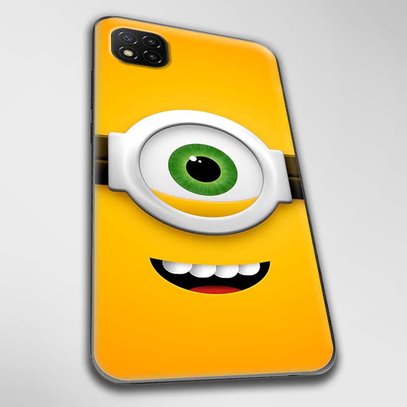 Ốp lưng dành cho Xiaomi Redmi 9, Redmi 9A, Redmi 9C mẫu Minion một mắt