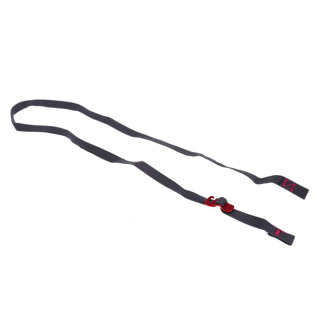 4 Pcs Quick Release Nylon Cord Tie Binding Strap Rope Luggage Bag 1 m