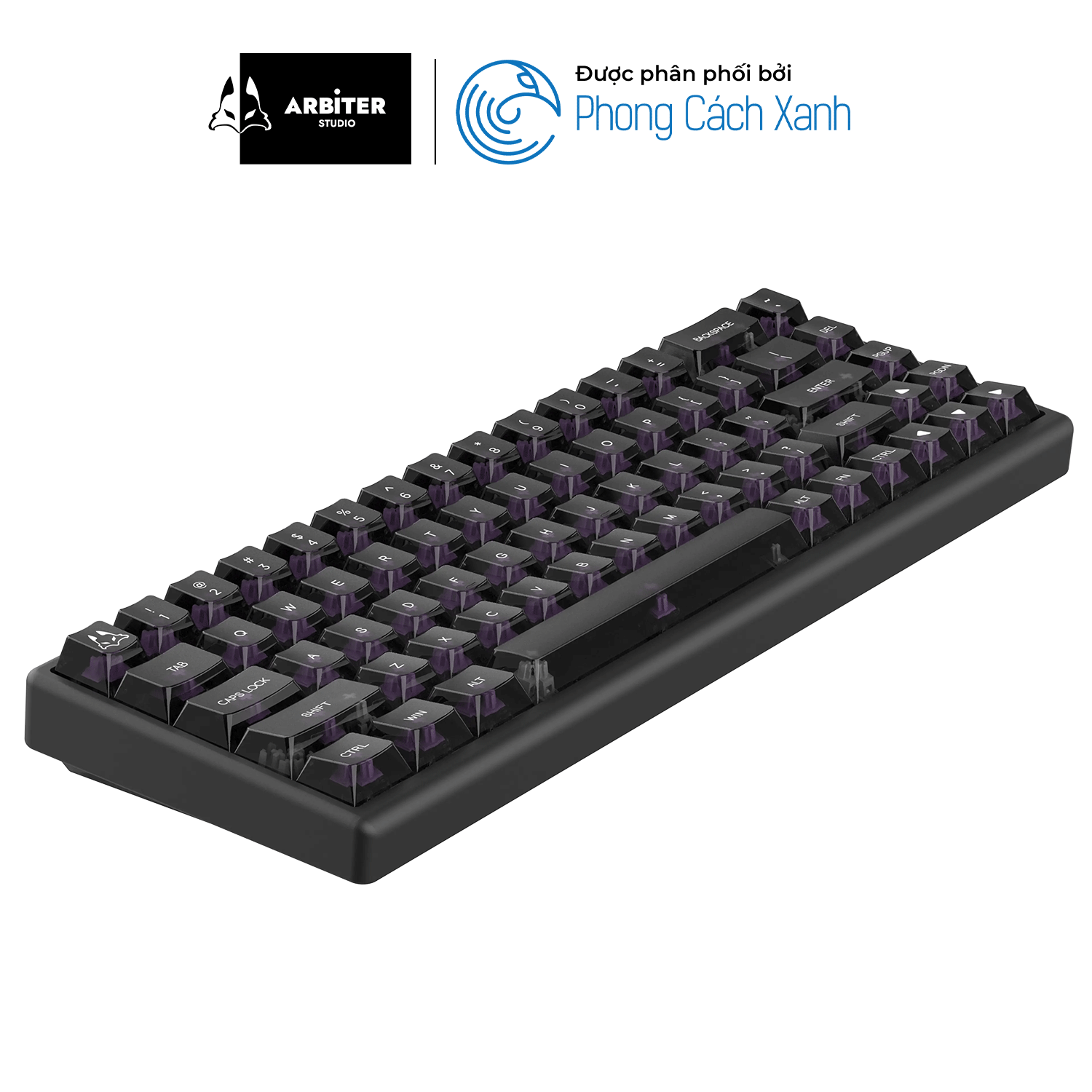 Bàn phím từ HE Arbiter Studio Polar 65 Phantom - Hàng Chính Hãng