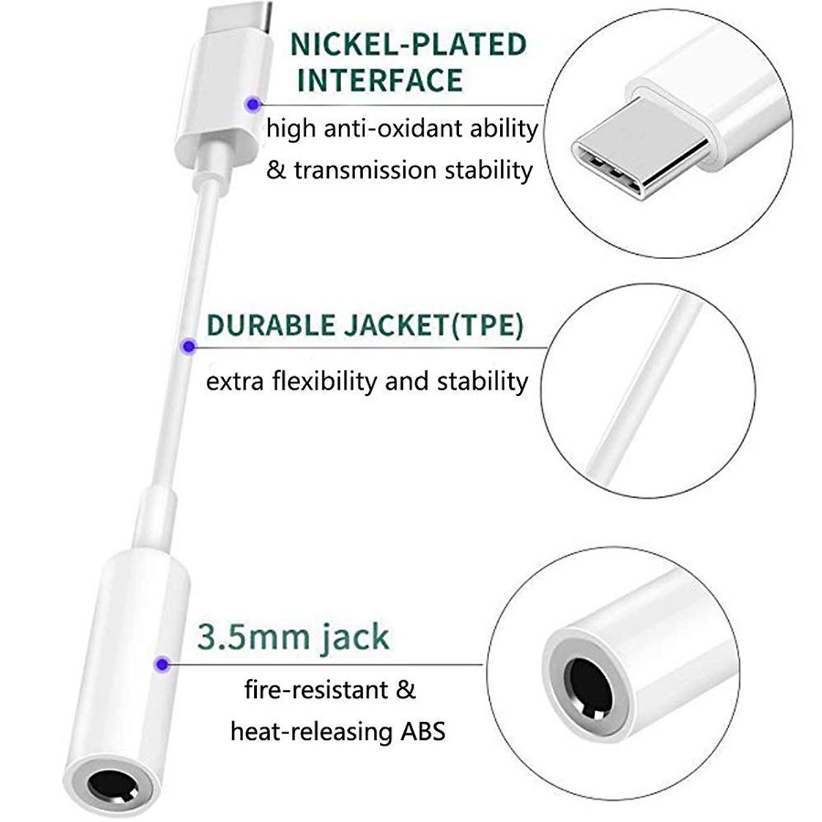 Bộ Chuyển Đổi Type-C Sang Cổng 3.5mm