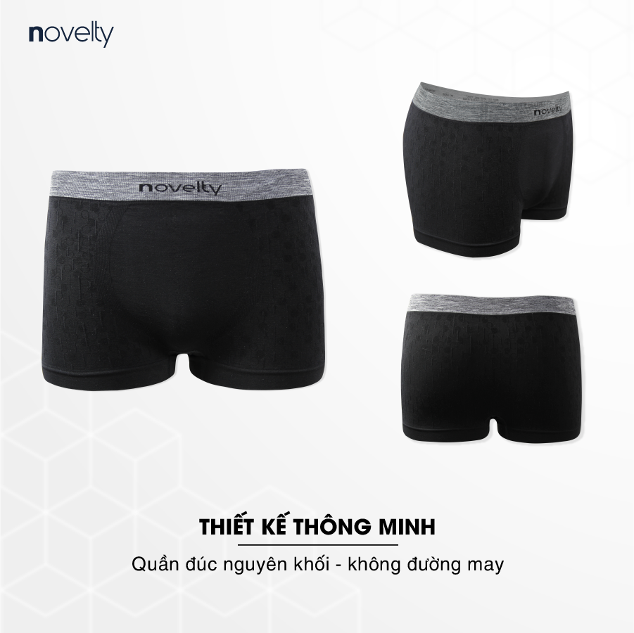 Hình ảnh Combo 3 Quần Lót Nam NOVELTY Chất Liệu Polyamide Mềm Mại Thoáng Mát Dễ Chịu Co Giãn Thoải Mái