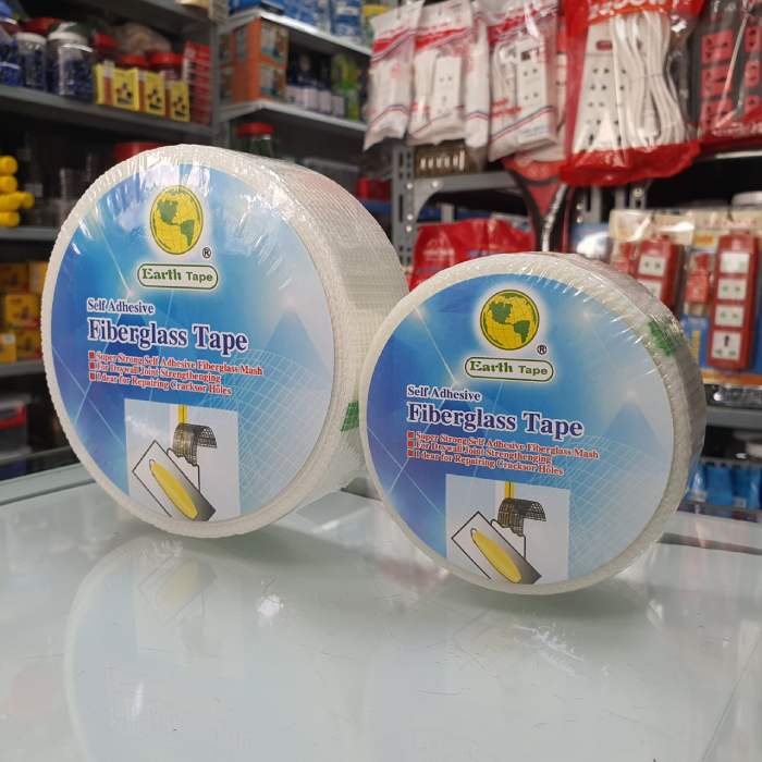 Băng keo lưới sợi thủy tinh dán thạch cao chống nứt mối nối