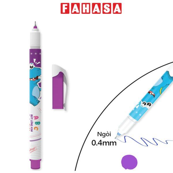 Bút Lông Kim Dino 0.4 mm - Smart Kids FL03 - Mực Tím