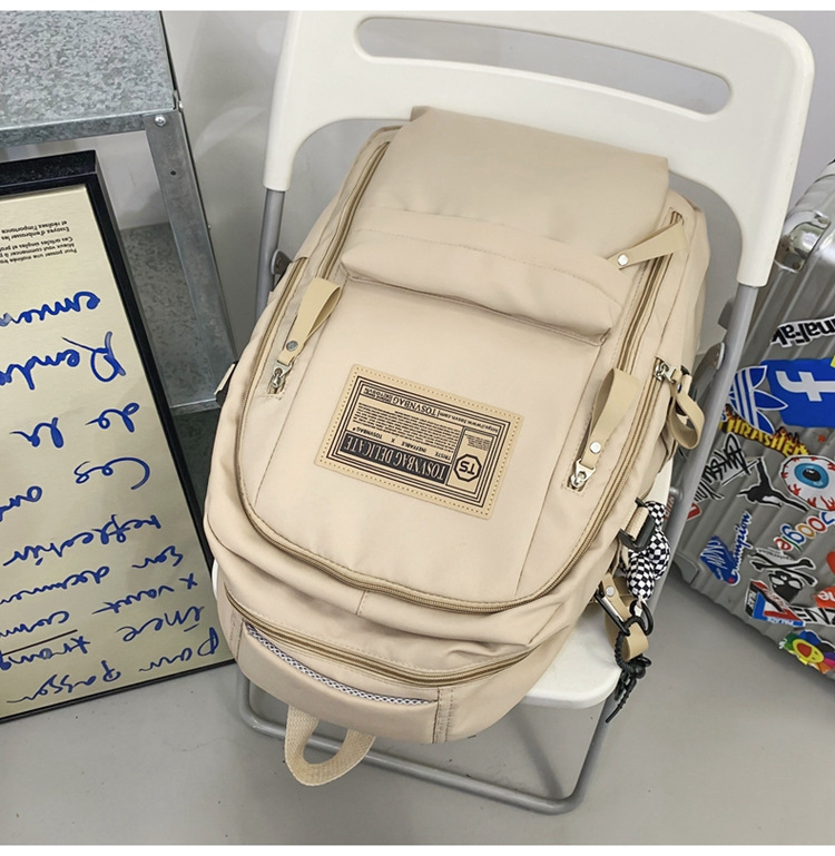 Balo nam nữ Retro BH Kids phong cách Âu Mỹ, vải Oxford chống thấm nước BHS102