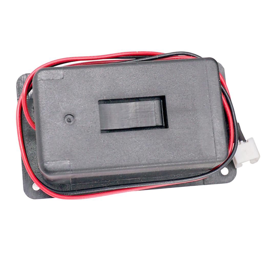 Baoblade 9V Bass Điện Pin Hộp Đựng Giữ cho Đàn Guitar Bass Bán Tải Đen