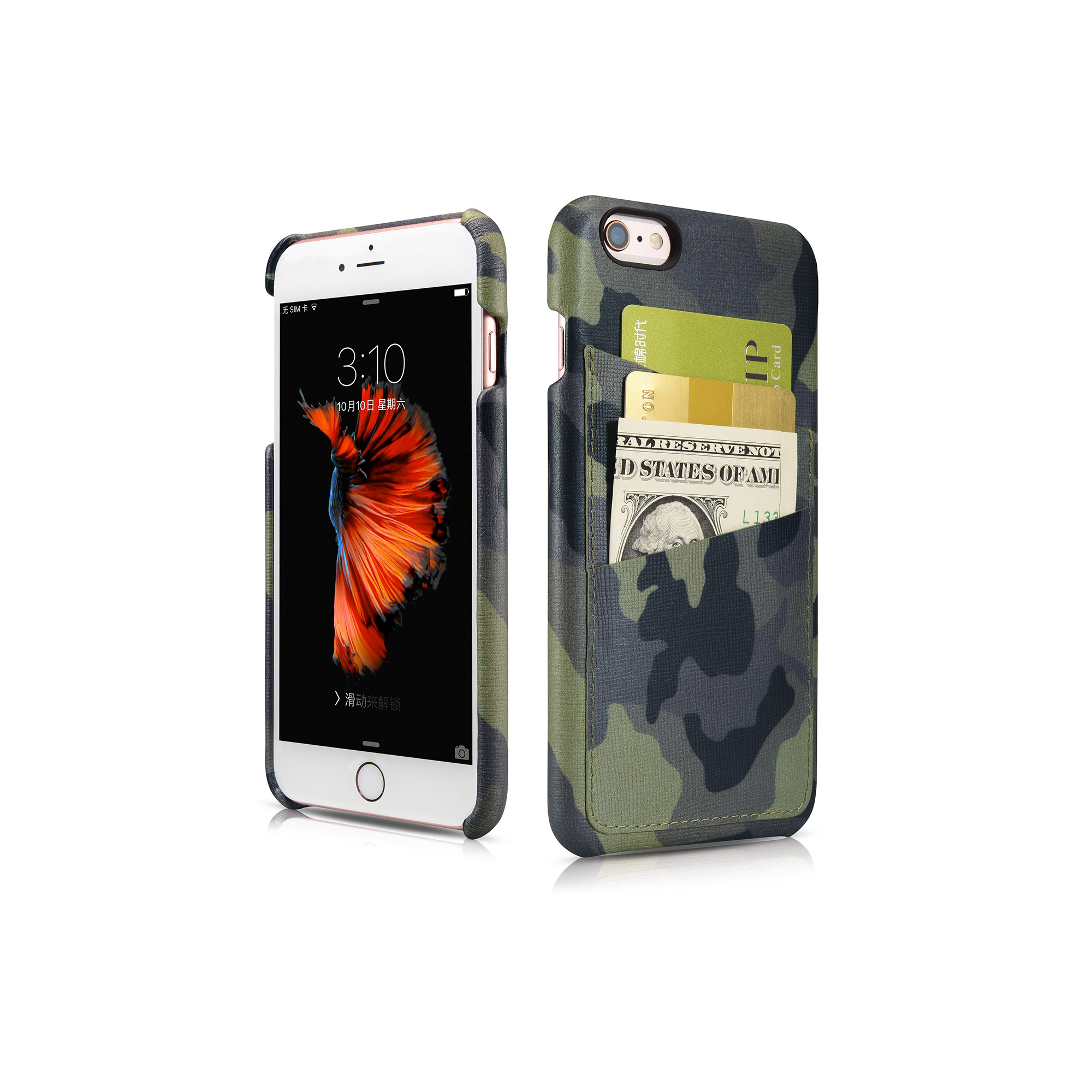 Ốp lưng Army iPhone 6/6s và iPhone 6/6s Plus iCarer - Hàng chính hãng