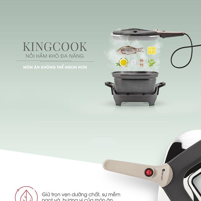 Nồi hầm đa năng 4.3 Lít Elmich King Cook BPE-3375 hàng chính hãng