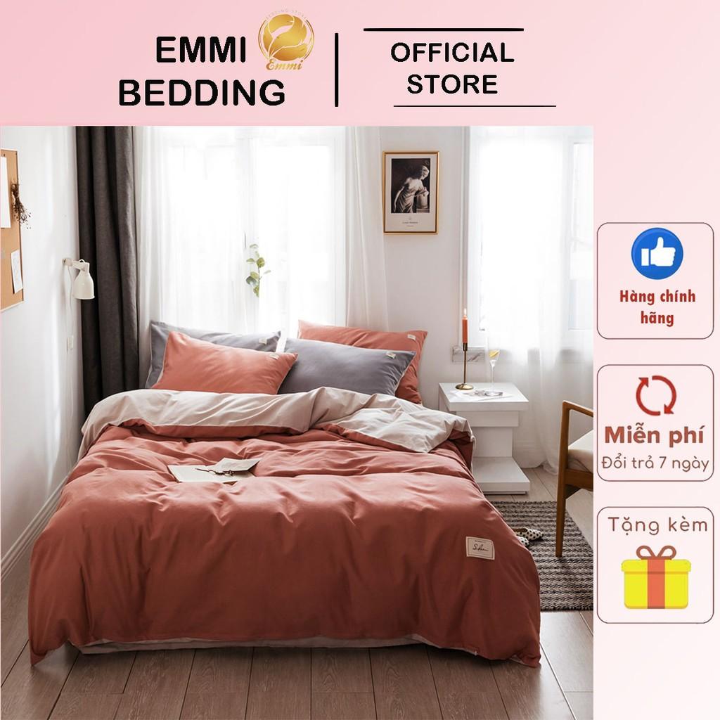 Bộ Chăn Ga Gối Miễn Phí Bo Chun, Chất Liệu Cotton TC Thoáng Mát, Mềm Mịn - Anhlam Store 